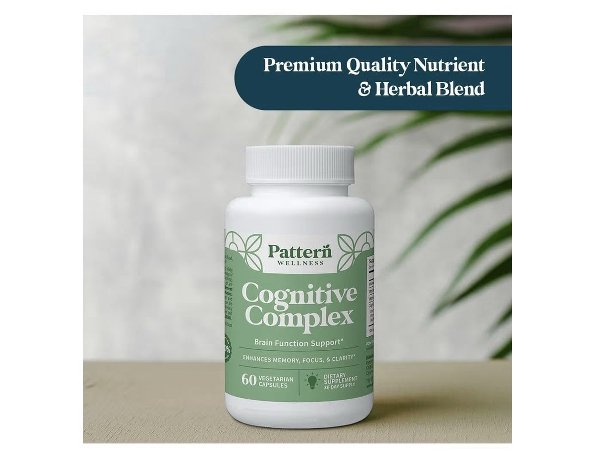 Pattern Wellness Cognitive Complex Brain Function Support Memory Focus Clarity