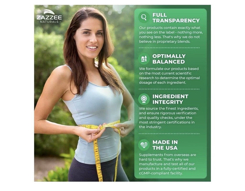 Zazzee Green Tea Supports Optimal Metabolism Healthy Energy Levels 5Month Supply