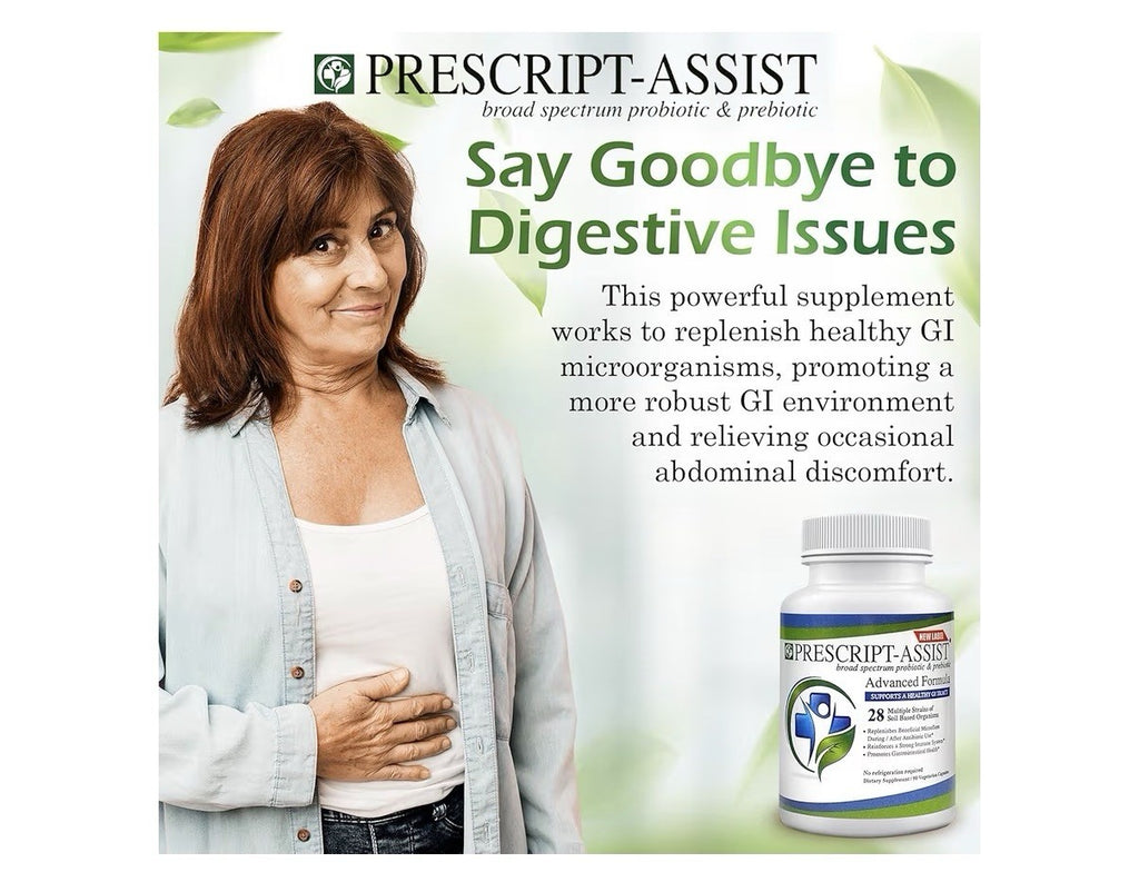 Prescript-Assist Light 28 Strains Soil Microflora Probiotic And Prebiotic 90caps