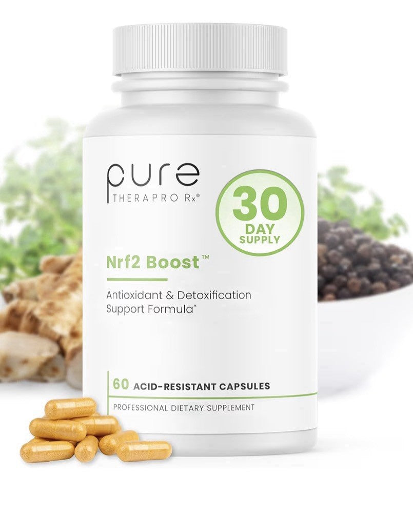 Pure TheraPro Rx Nrf2 Boost NRF-2 Activator with Patented Sulforaphane 60 Caps