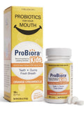 ProBiora Kids Probiotic Oral Care Gum Teeth Health Chewable 30 Tablets Orange