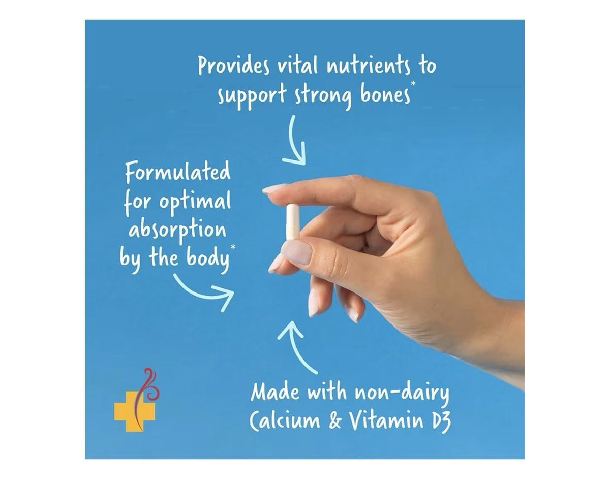 Redd Remedies Calcium Mag + D Vitamin D3 and Calcium Strong Bone Support 120Caps