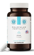Molecular Fertility Peak Prenatal Vitamins For Women 180 Capsules 30 Day Supply
