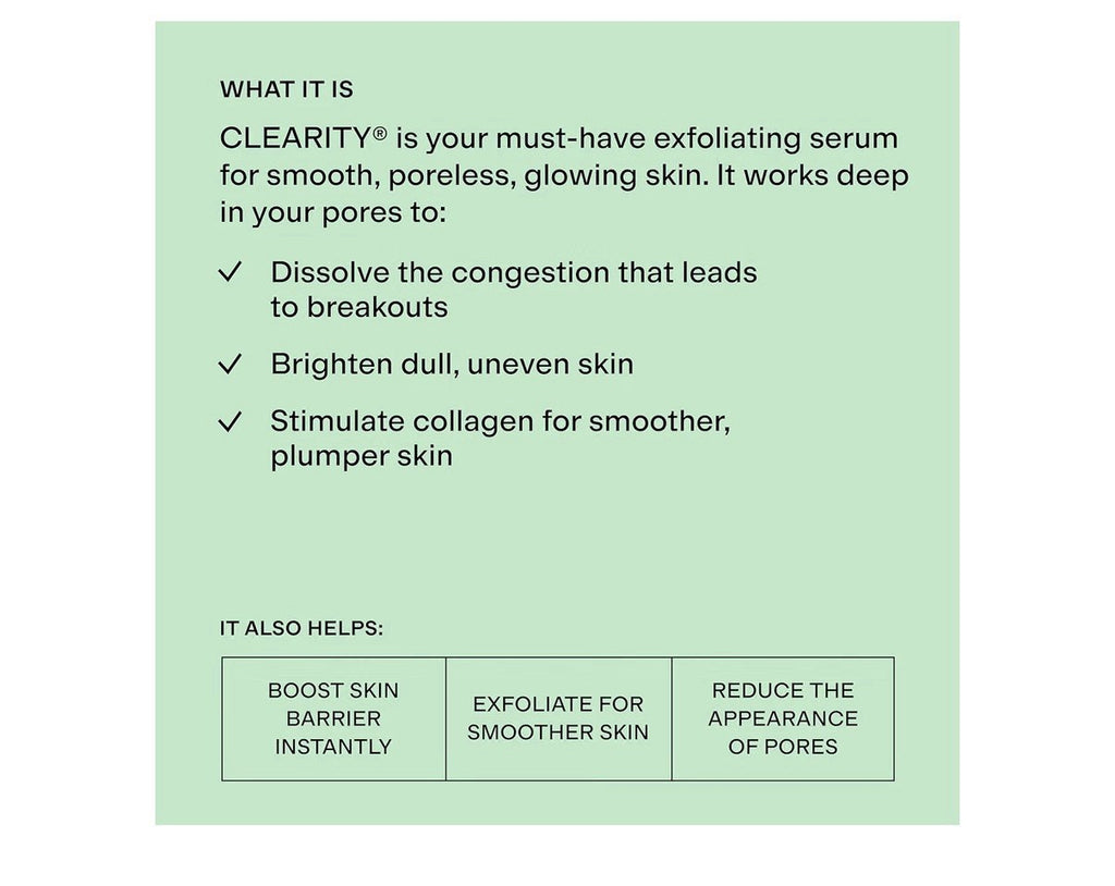 CLEARSTEM CLEARITY Mandelic Acid Serum Gentle Exfoliating Serum All Skin Types