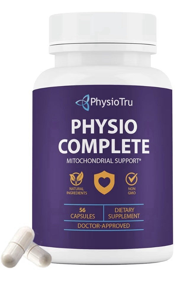 PhysioTru Physio Complete Mitochondrial Support Antioxidant Energy Support 56cap