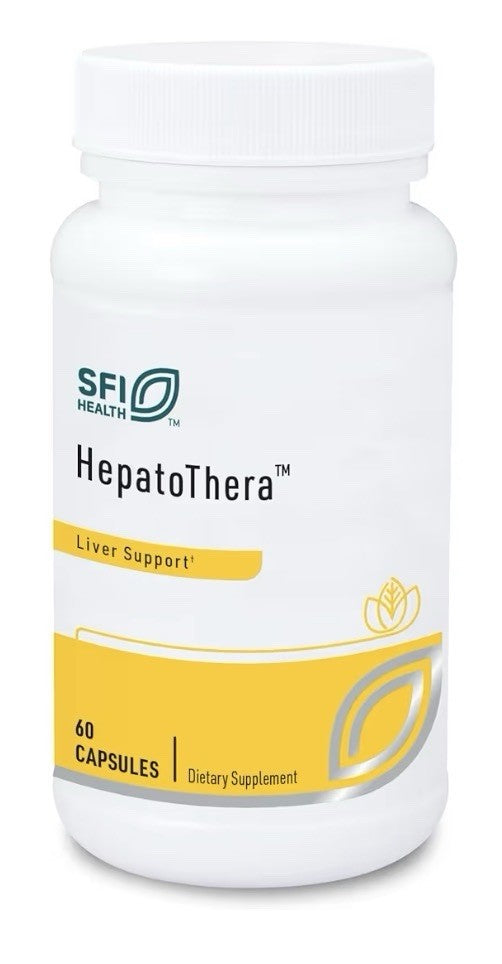 2 Pack SFI Health Hepatothera Liver Support Complex With Milk Thistle & NAC