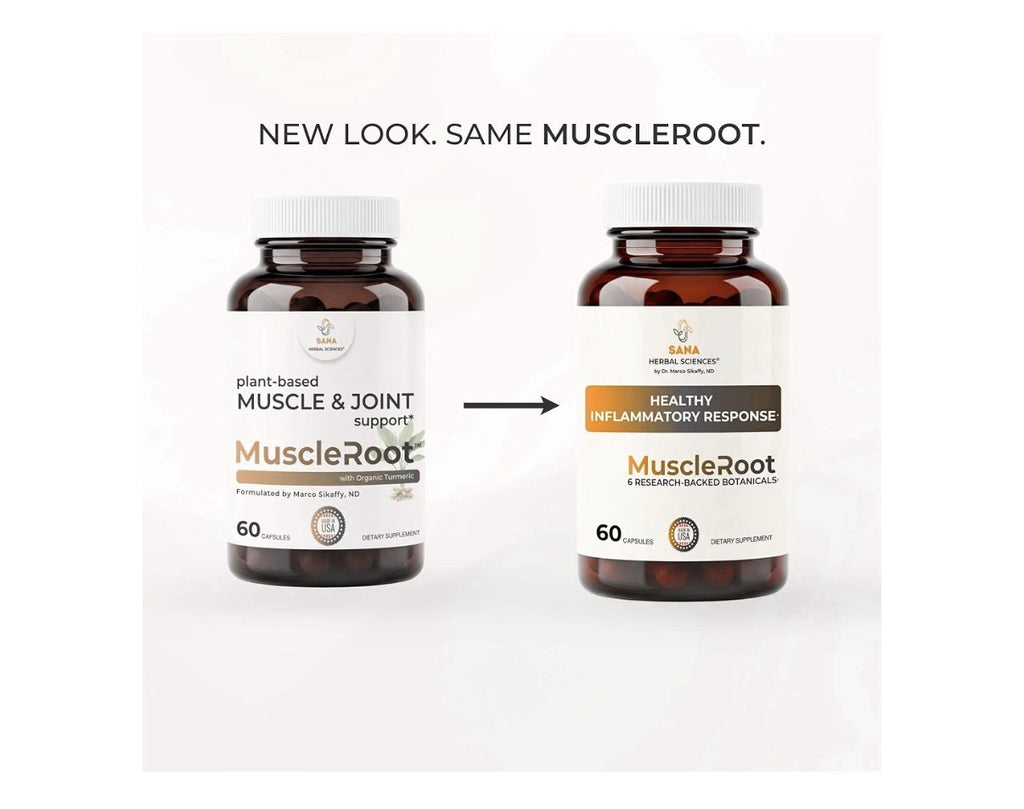 Sana Herbal Sciences Muscle Root Healthy Inflammatory Response Joints 60capsules