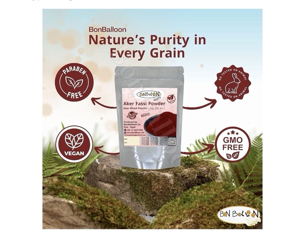 Aker Fassi Powder Pure Deer Blood Magic Dry Dried Herbal natural Halal 17.64oz
