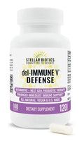 Del-Immune V Defense by Stellar Biotics Natural Immune Support Gut Health 120cap
