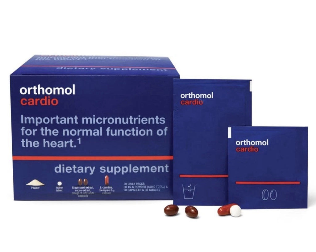 Orthomol Cardio Heart Normal Function Of The Heart Circulation Vascular Support