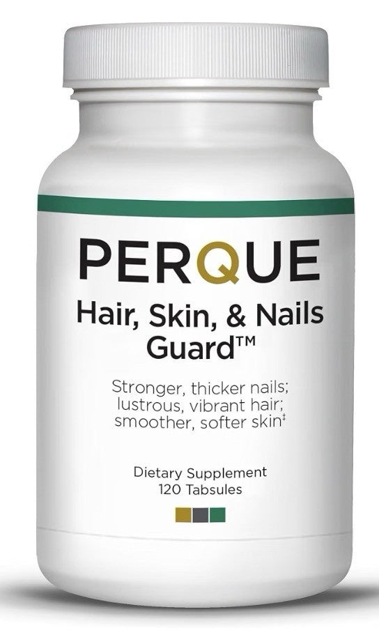 Parquet Hair Skin & Nails Guard Stronger Thicker Nails Softer Skin 120 Tabsules