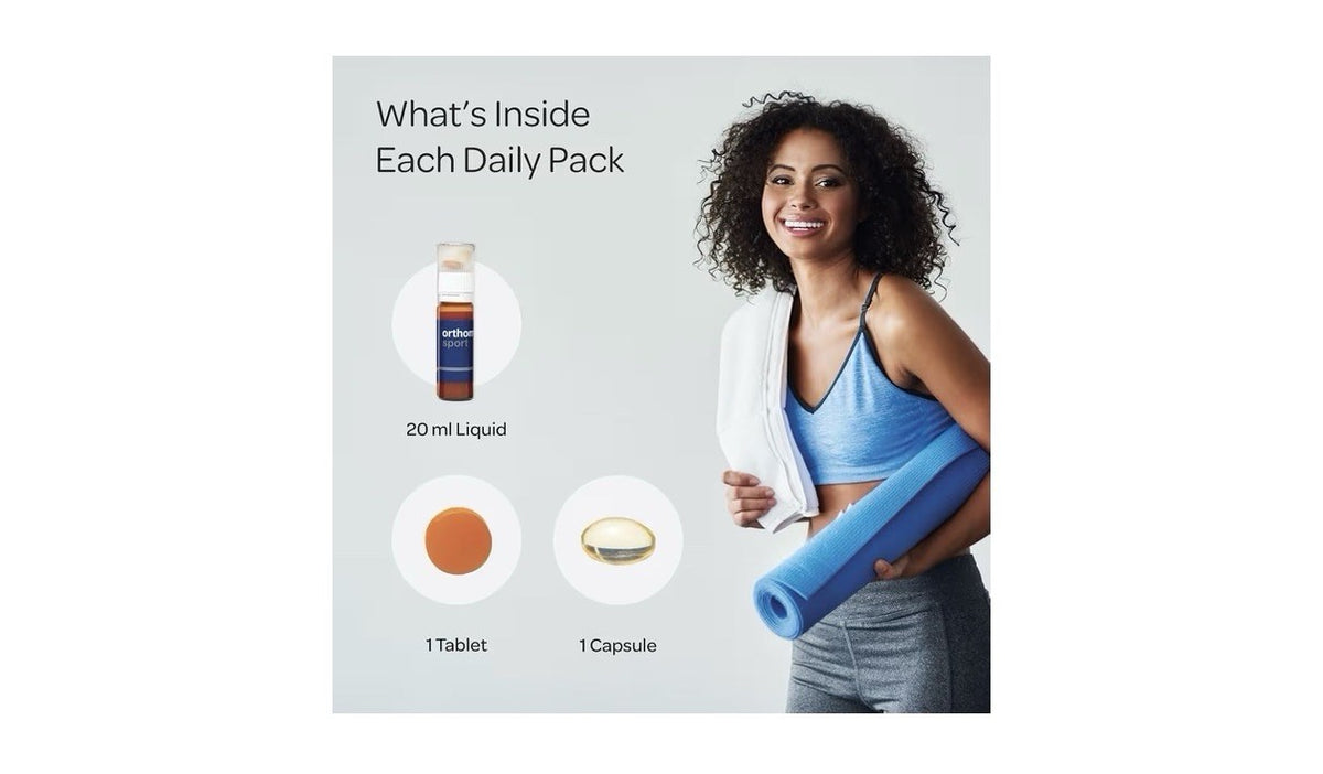 Orthomol Sport Athletic Performance Premium Sports Nutrition 30 Daily Servings