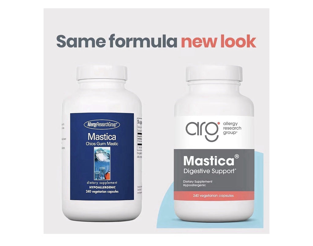 Allergy Research Group ARG Mastica Digestive Support Hypoallergenic 240 Capsules