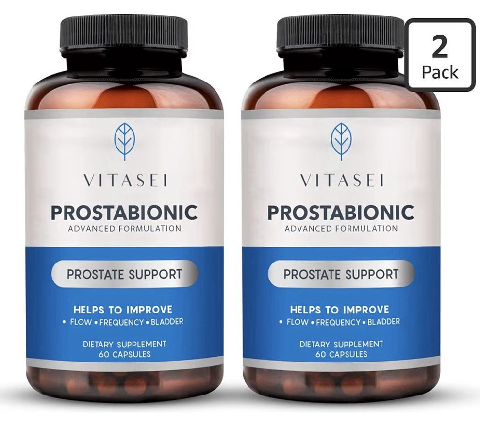VITASEI Prostabionic Prostate Health Supplement Reduce Bathroom Trips 2 Pack