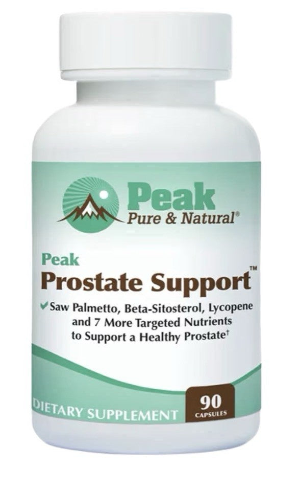Peak Pure & Natural Peak Prostate Support Natural Supplement for Men 90 Capsules