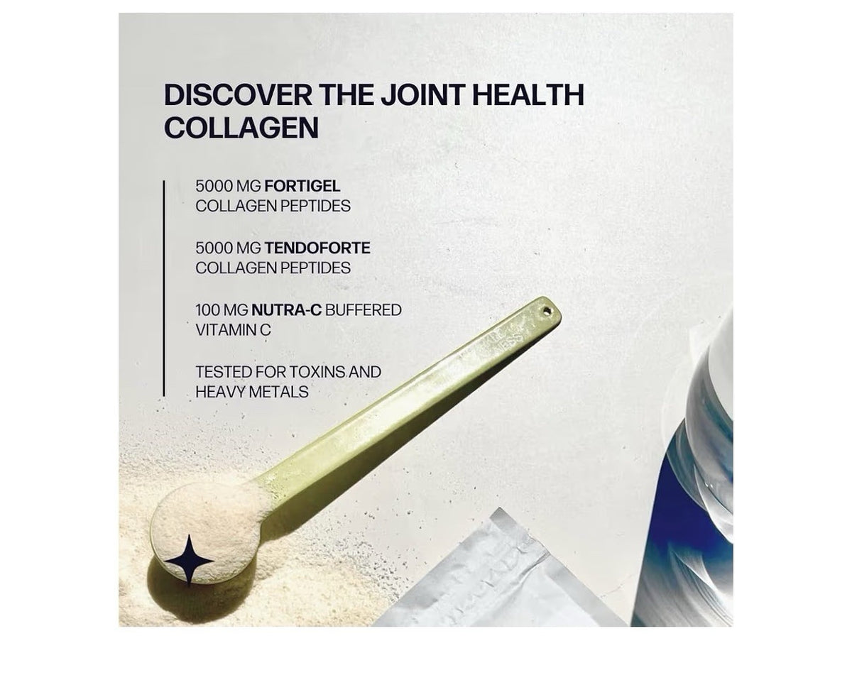 Sparkle Wellness Joint Boost Collagen Powder Mobility Ligament Health Açai Lemon