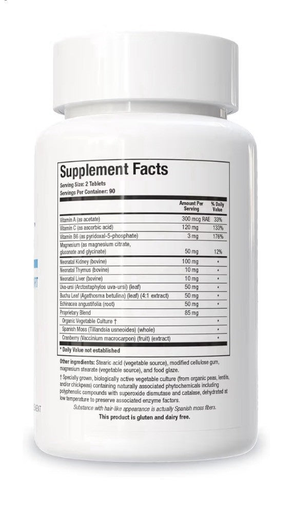 Biotics Research Renal Plus Kidney Bladder Support Botanical Support 180 Tablets