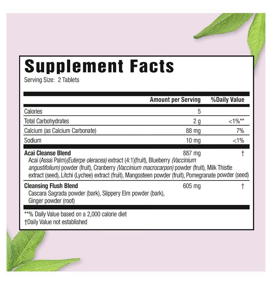 Applied Nutrition 14-Day Acai Berry Cleanse Weight Loss Support Flush 3 Pack
