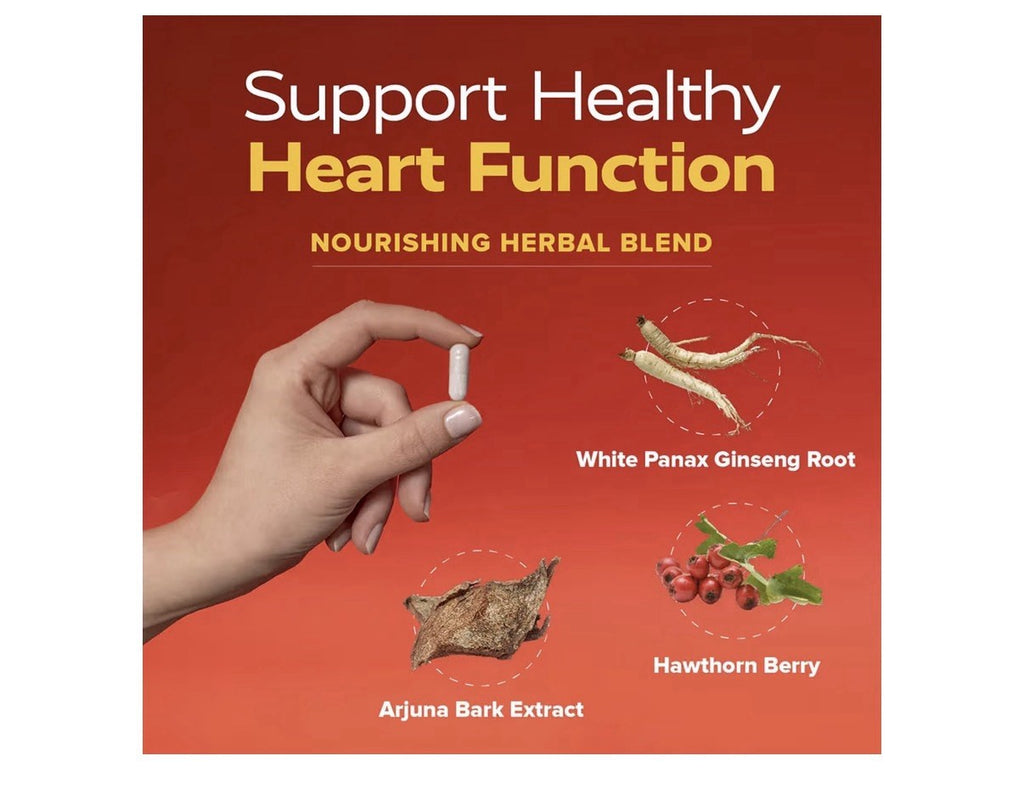Redd Remedies Heart Strong Healthy Heart Function Circulation Support 60 Capsule