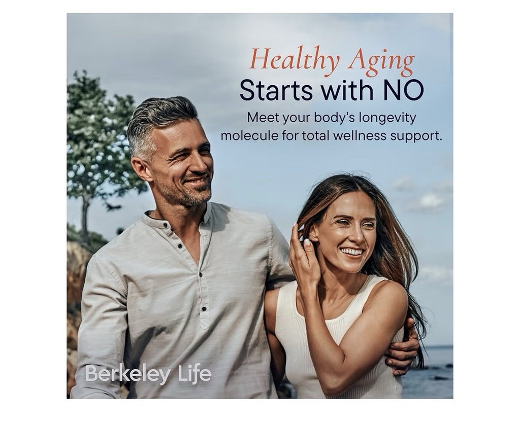Berkeley Life Nitric Oxide Support Booster Supplement Blood Flow Energy 180 Caps