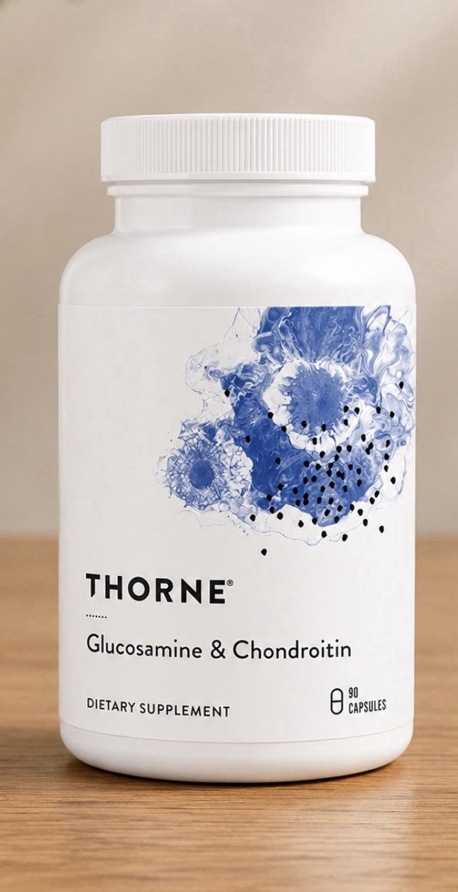 THORNE Glucosamine & Chondroitin Healthy Joint Function & Mobility 90 Capsules