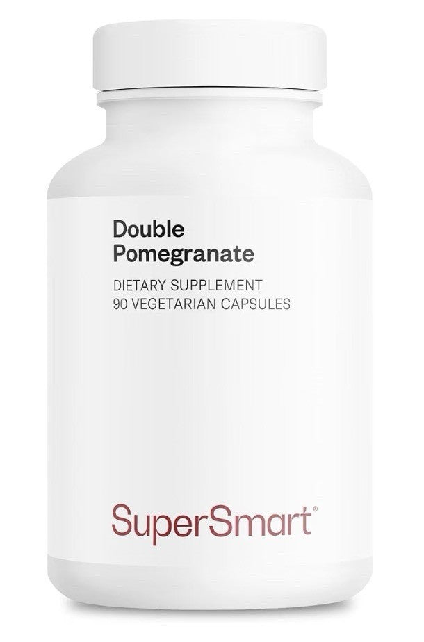 Supersmart Double Pomegranate 90% Ellagic Acid & 40% Punicalagins 90 Capsules