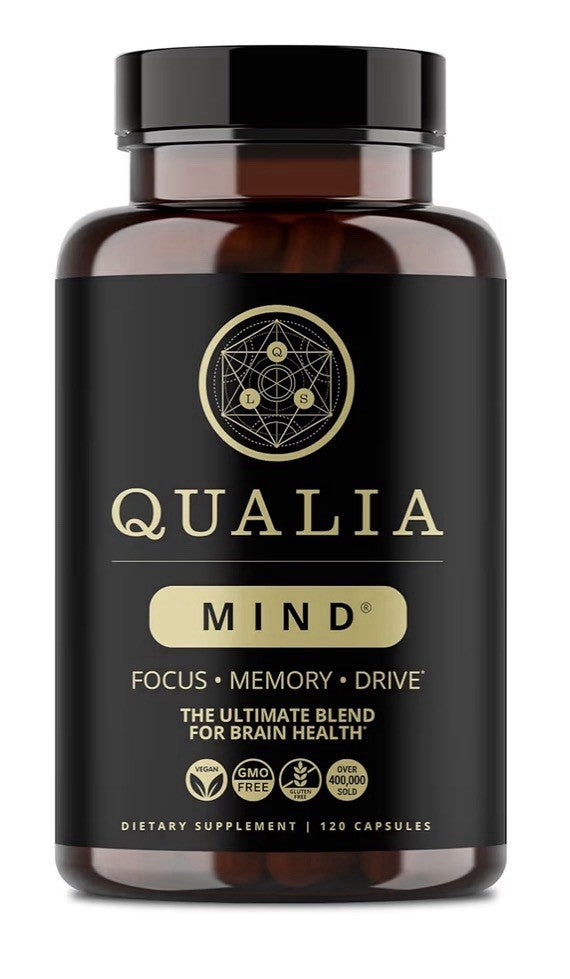 Qualia Mind Focus Memory Drive The Ultimate Blend For Brain Health 120 Capsules