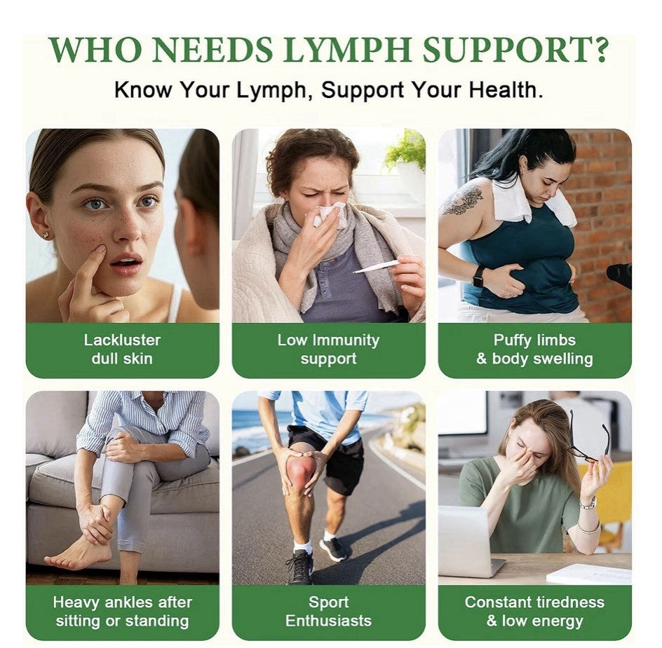 GORNVB Lymphatic Drainage Drops Detox Cleane Immune System Liver Health 2 Pack