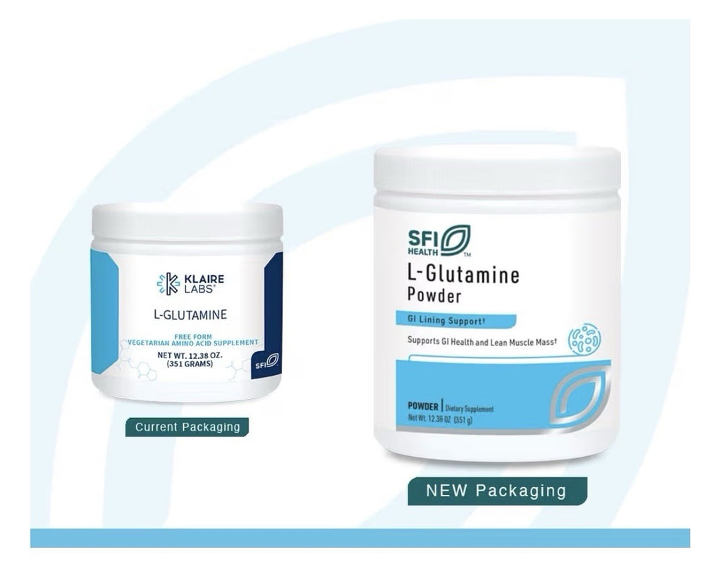 SFI Health L Glutamine Powder GI Lining Support Lean Muscle Mass 12.38oz