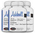3 Pack Addrell Energy Stimulant Natural Nootropic Brain Boost Energy Focus