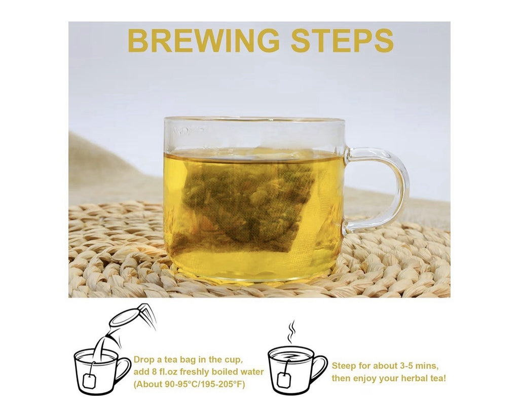 TEARELAE Chrysanthemum Cassia Seed Tea Burdock Root Goji Berry Osmanthus 40TBags