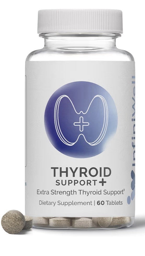 InfiniWell Thyroid Support + Extra Strength Complex Hormone Signaling, Metabolic