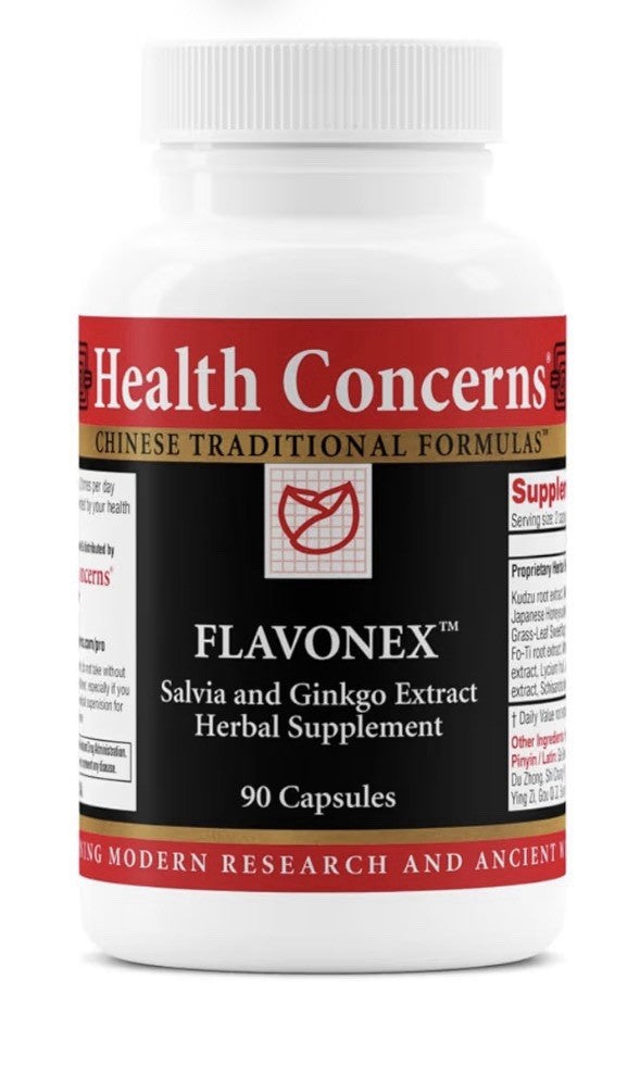 Health Concerns Flavonex Herbal Supplement Blood Circulation Brain Health 90caps