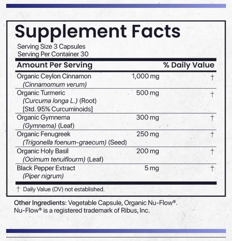 NPB Cinnamon Blend Ceylon Cinnamon Metabolic Health Antioxidant Circulation 90ca