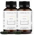 2 Packs JSHealth Vitamins Skin and Digestion Formula Skin Acne Supplement 120Tab