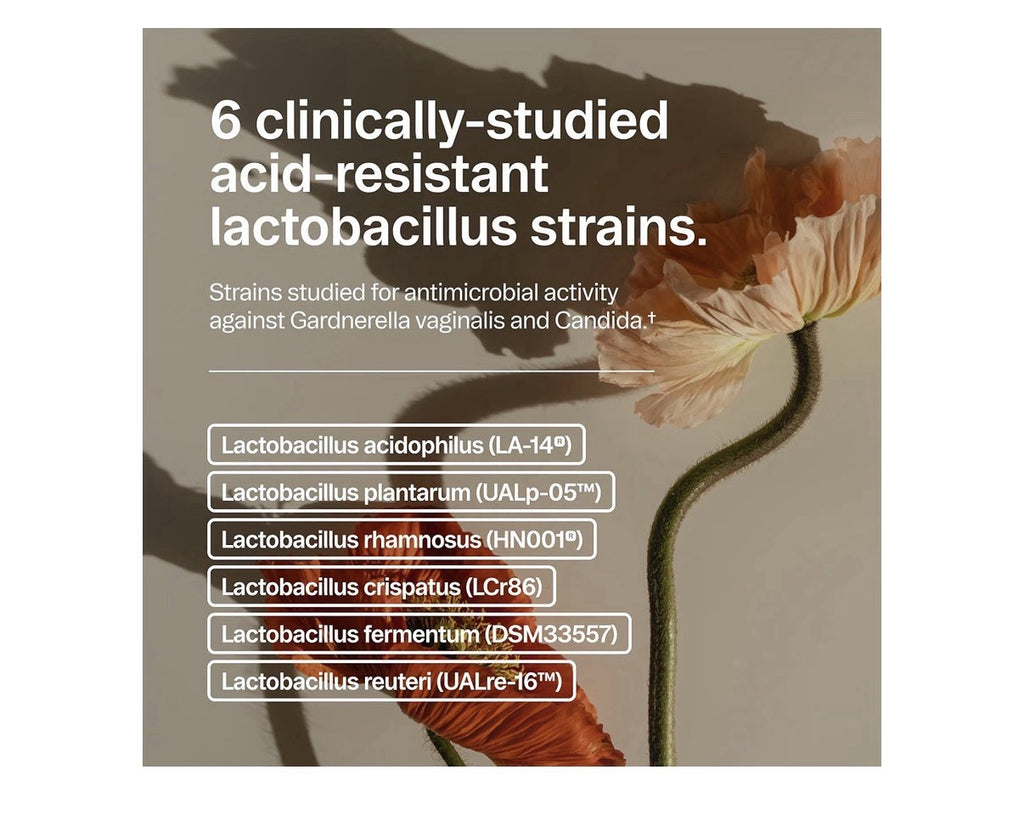 Ora Organic Lady Bugs Symbiotic Women Probiotic Vaginal pH Urinary Tract Health