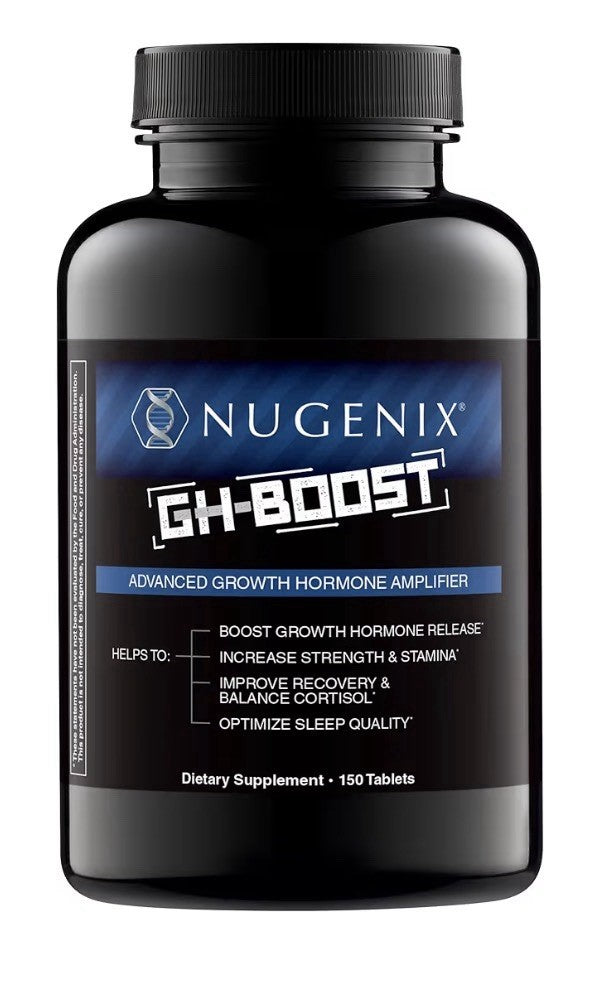 Nugenix GH-Boost Advanced Growth Hormone Amplifier Energy Stamina for Men 150Tab
