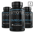 3 Pack SmarterVitamins Omega 3 Fish Oil Made With AlaskaOmega DHA EPA