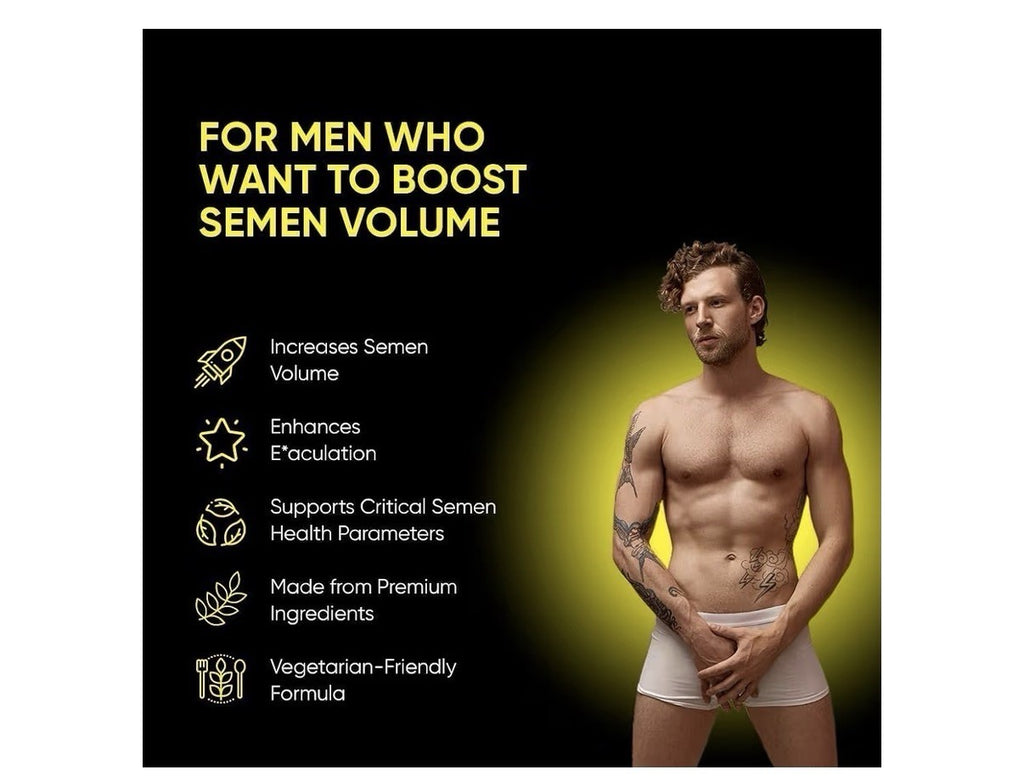 FRIEND OF DOROTHY Zinc Magnesium Semen Volume Support for Men Rose Hip 120 Caps