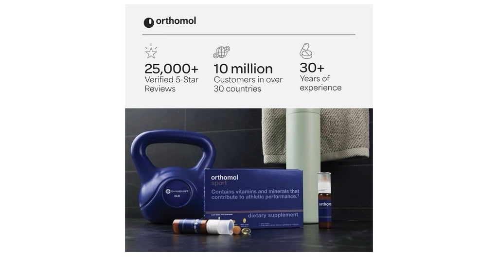 Orthomol Sport Athletic Performance Premium Sports Nutrition 7 Daily Servings