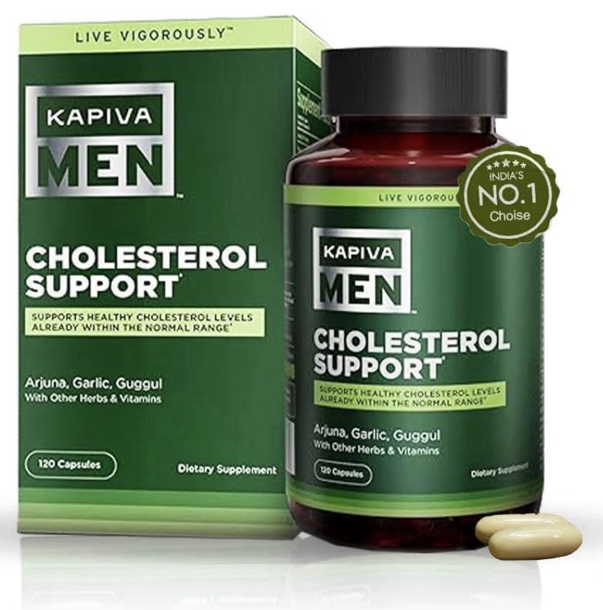 Kapiva Cholesterol Support Lowering Heart Health Supplement Plant Sterols 120cap